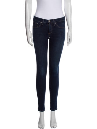 Rag & Bone Mid-Rise Skinny Leg Jeans