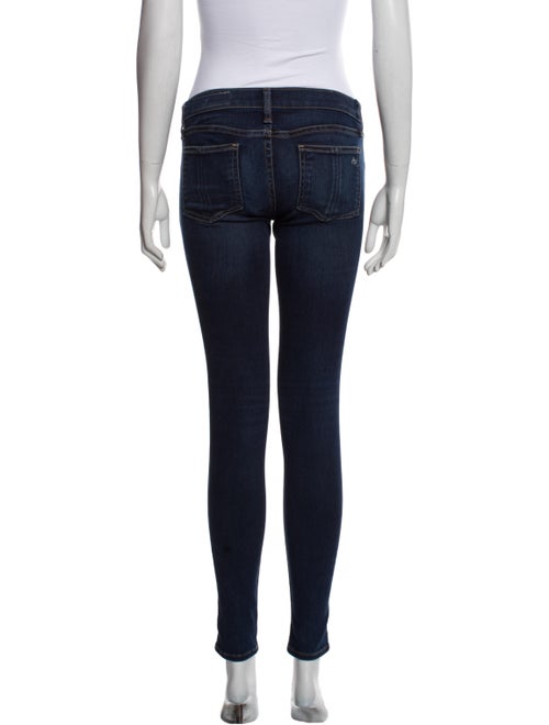 Rag & Bone Mid-Rise Skinny Leg Jeans