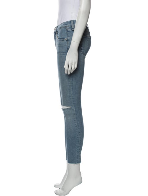 Rag & Bone Mid-Rise Skinny Leg Jeans