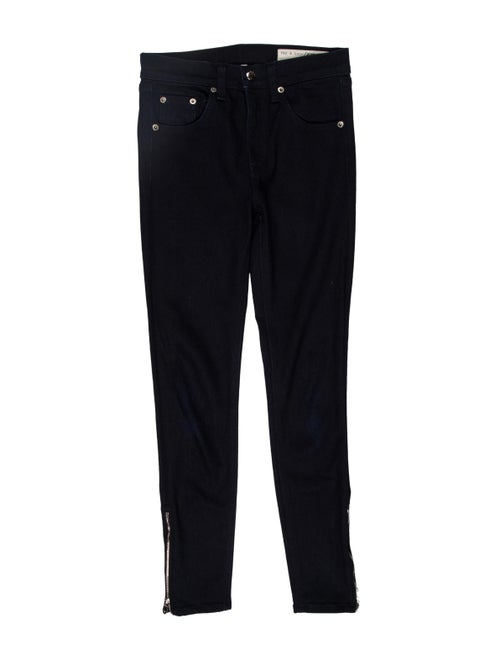 Rag & Bone Mid-Rise Skinny Leg Jeans