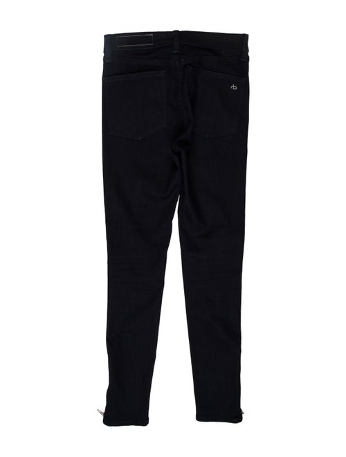 Rag & Bone Mid-Rise Skinny Leg Jeans