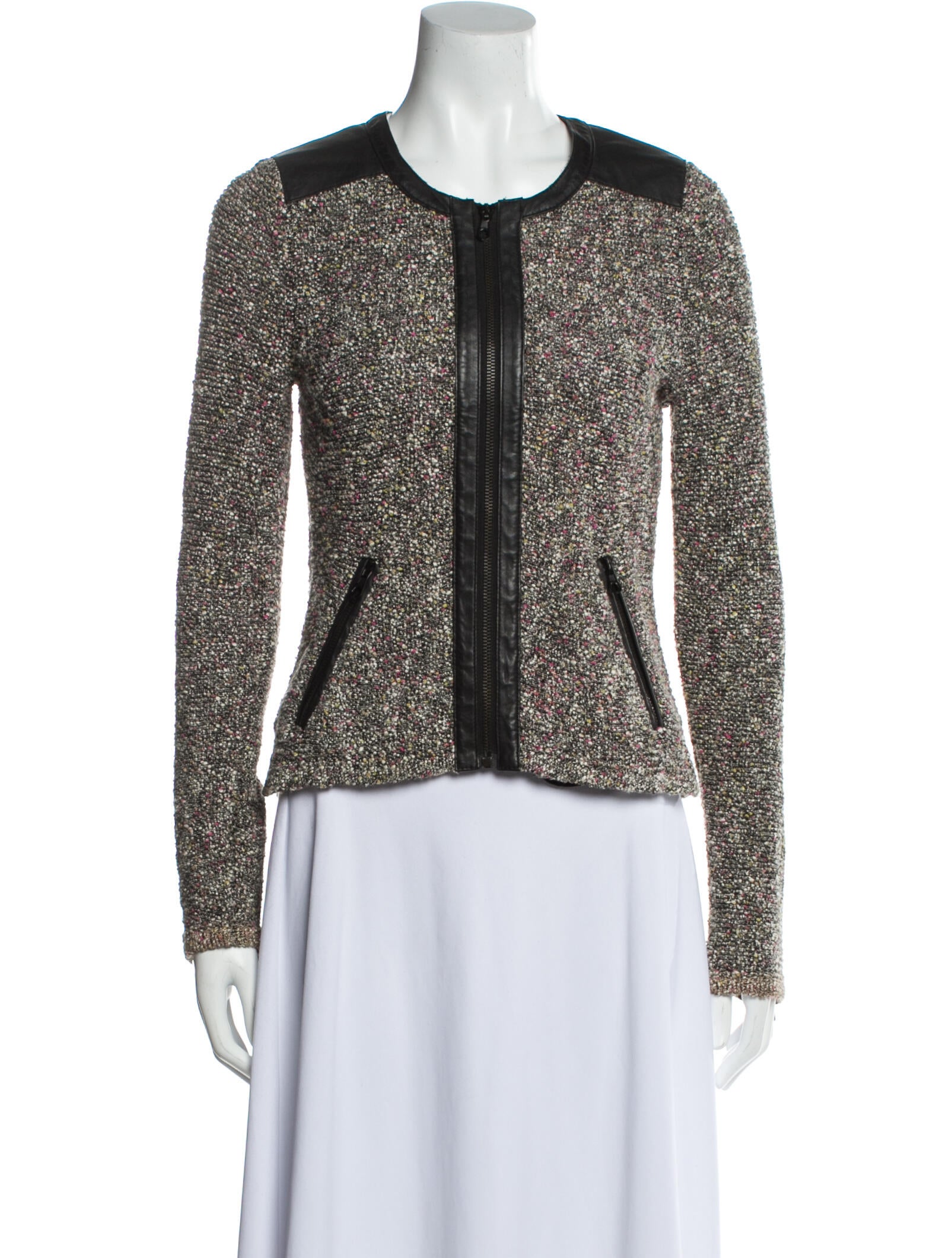 Rag & Bone Tweed Pattern Evening Jacket