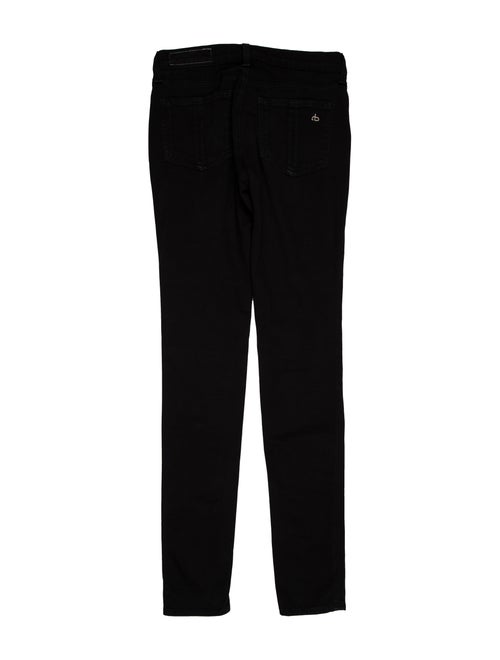 Rag & Bone Mid-Rise Skinny Leg Jeans