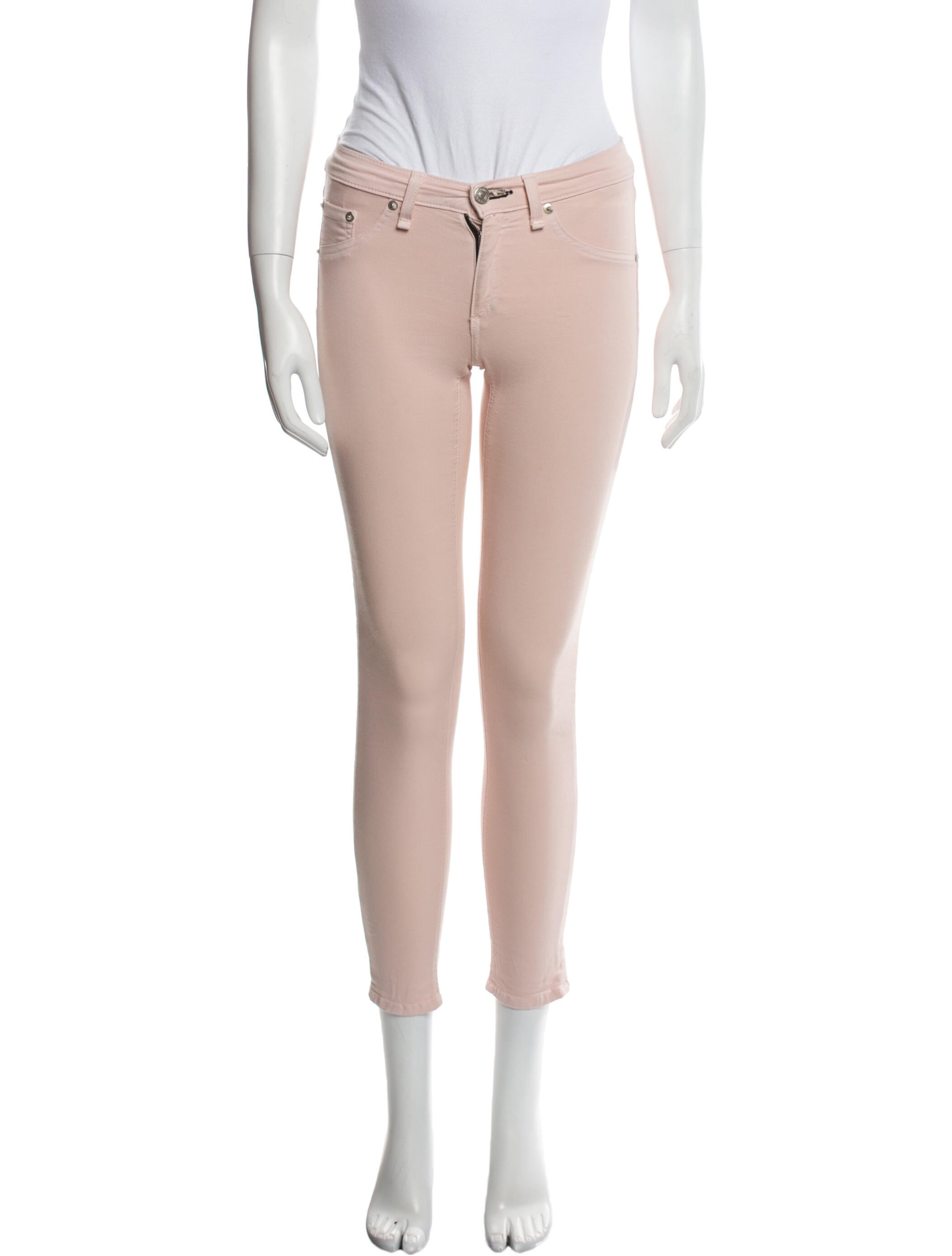 Rag & Bone Low-Rise Skinny Leg Jeans