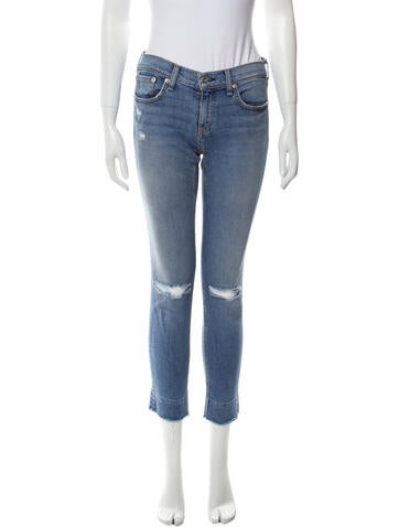 Rag & Bone Jeans Mid-Rise Skinny Leg US 24 | XS