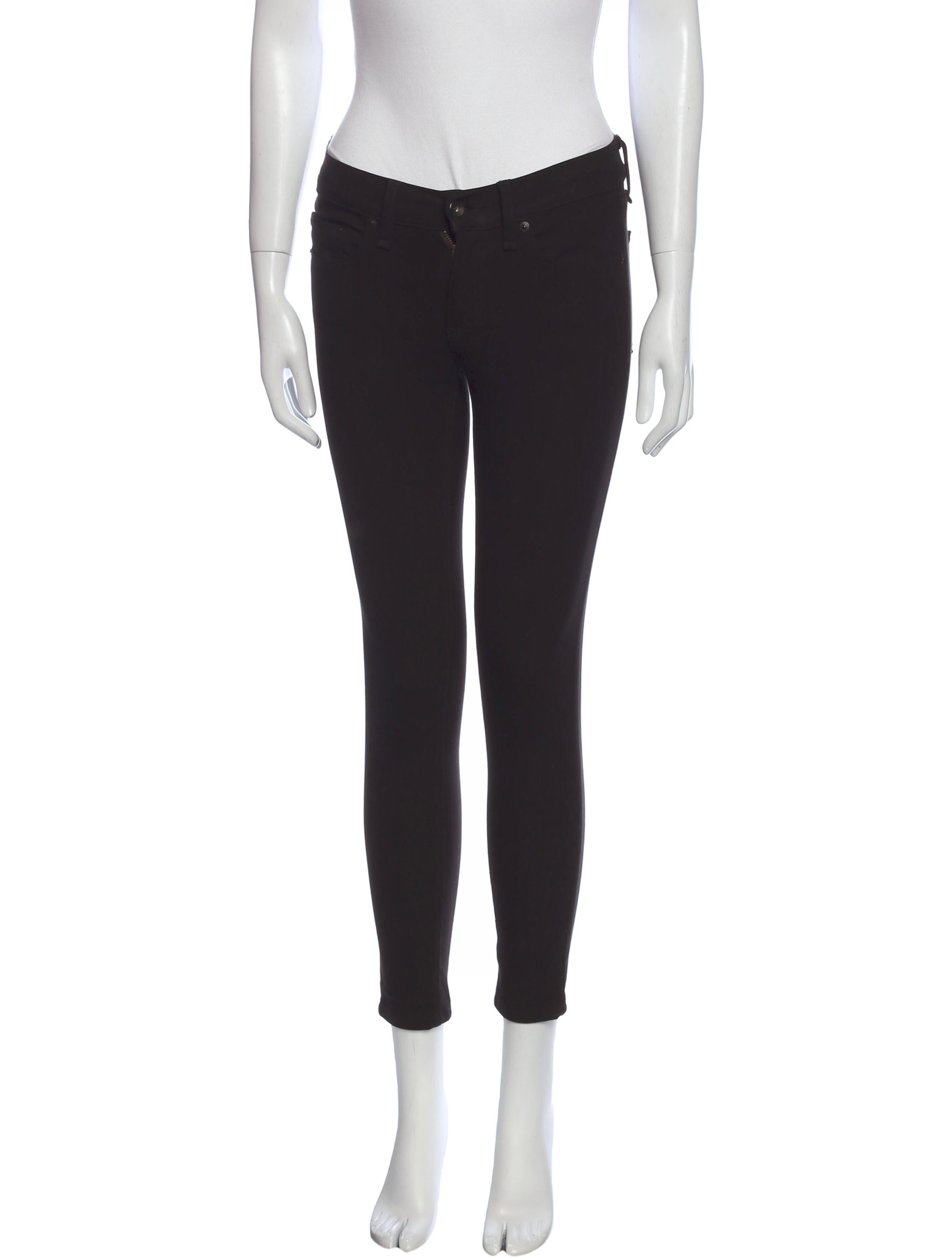 Rag & Bone Mid-Rise Skinny Leg Jeans