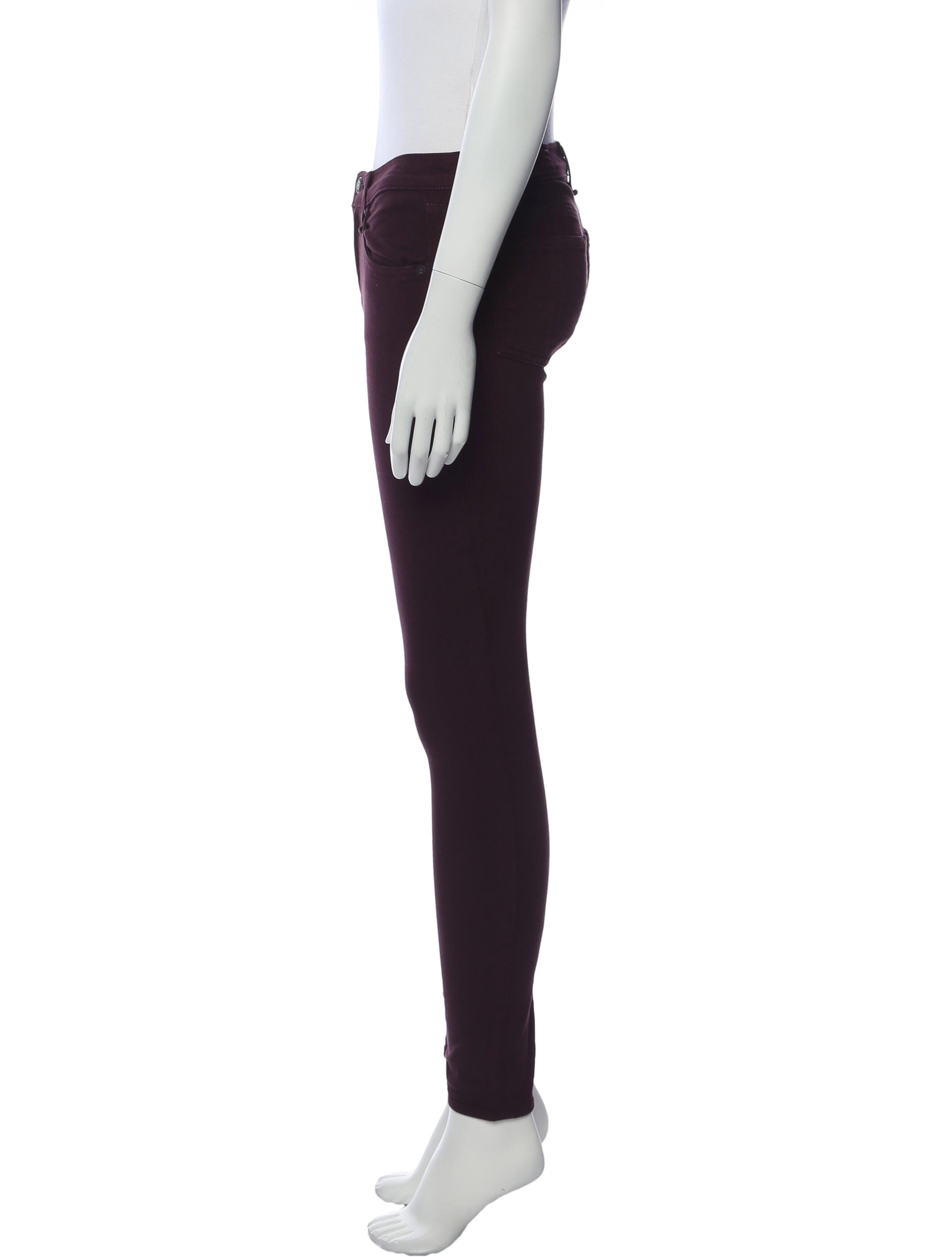 Rag & Bone Low-Rise Skinny Leg Jeans