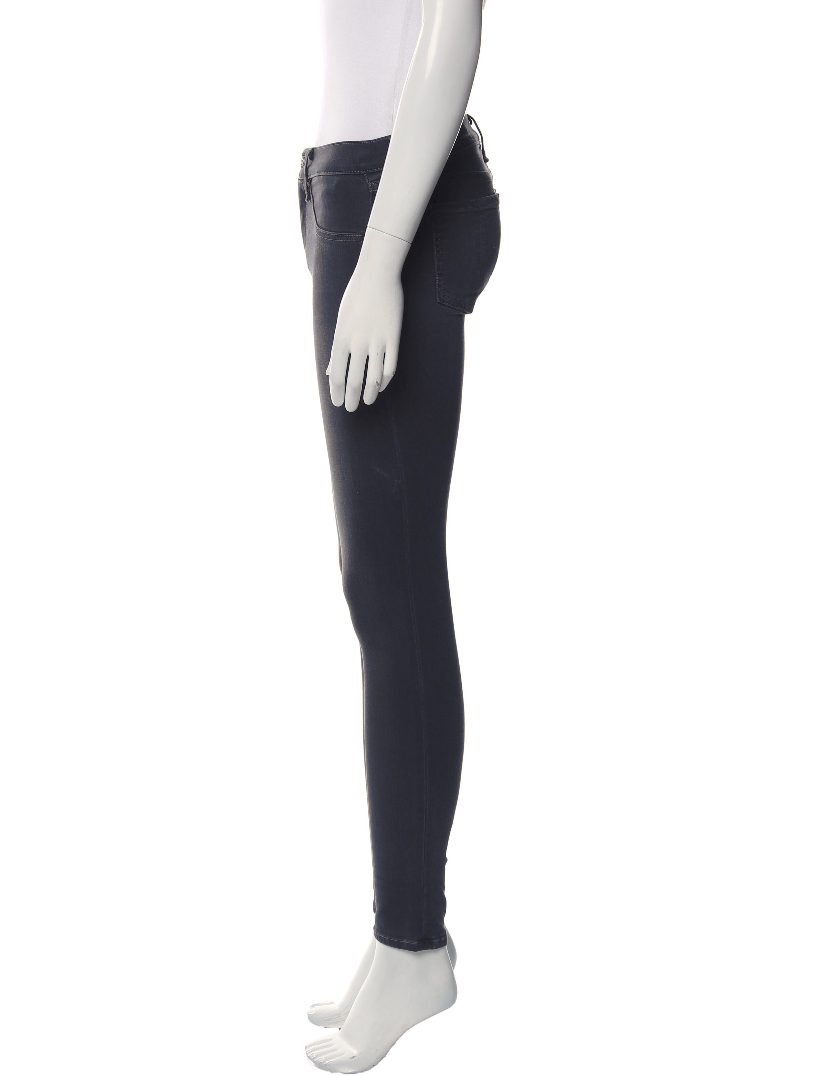Rag & Bone Mid-Rise Skinny Leg Jeans