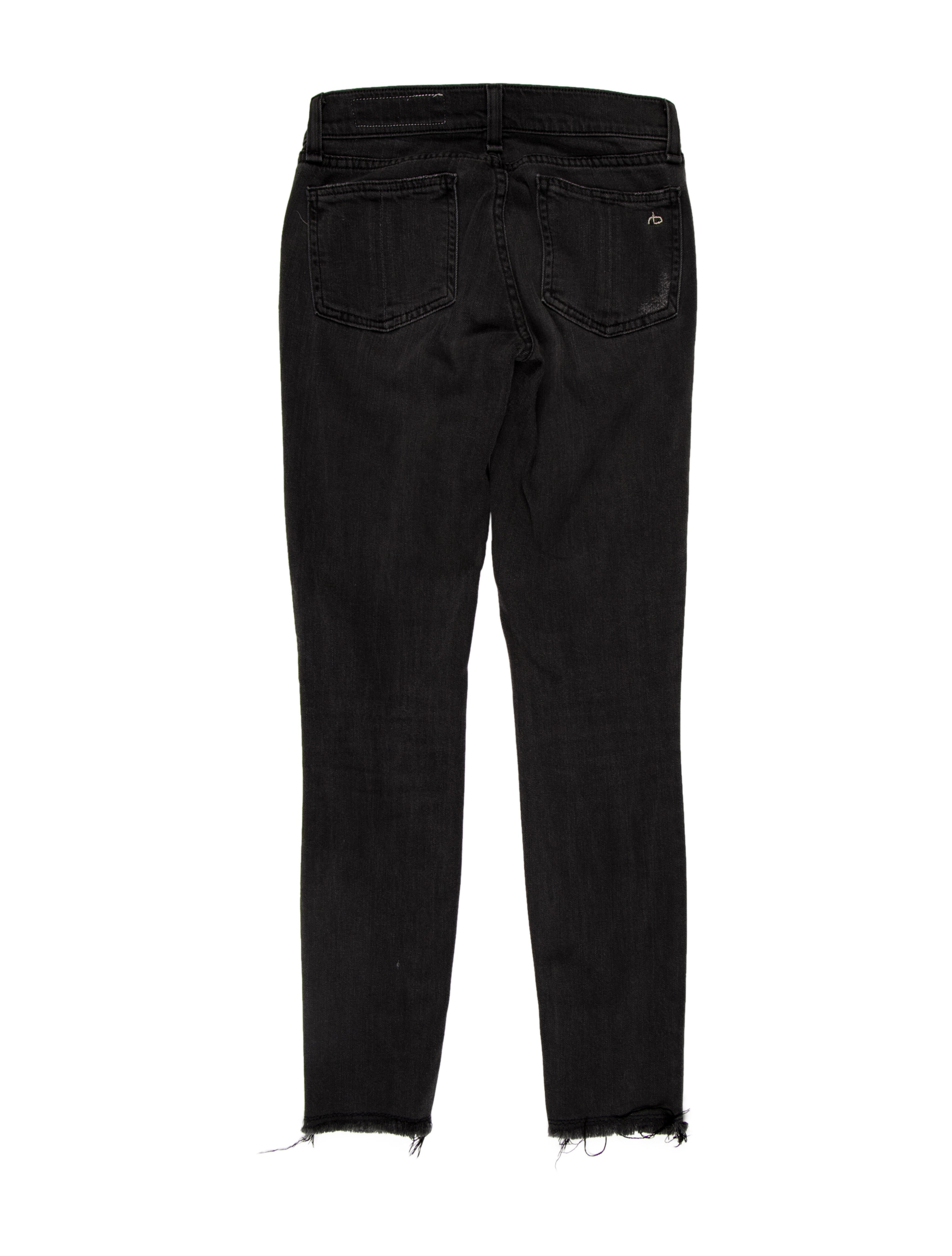 Rag & Bone Low-Rise Skinny Leg Jeans