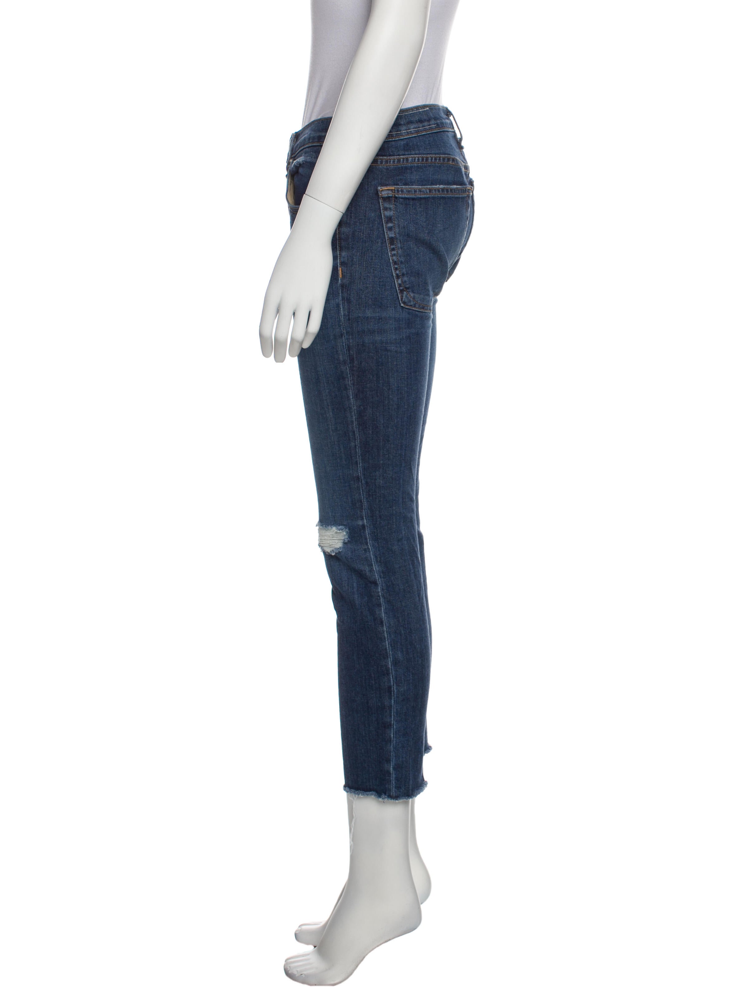 Rag & Bone Mid-Rise Skinny Leg Jeans