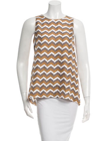 Rag & Bone Printed Silk Top