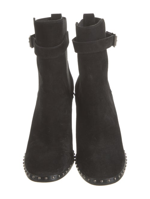 Rag & Bone Suede Studded Accents Boots