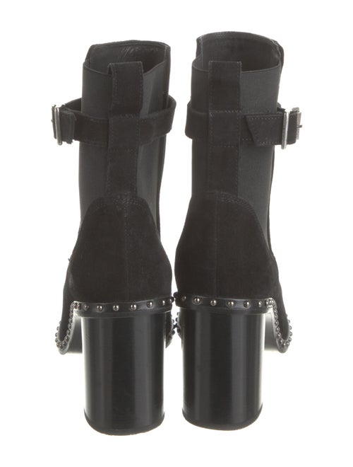 Rag & Bone Suede Studded Accents Boots