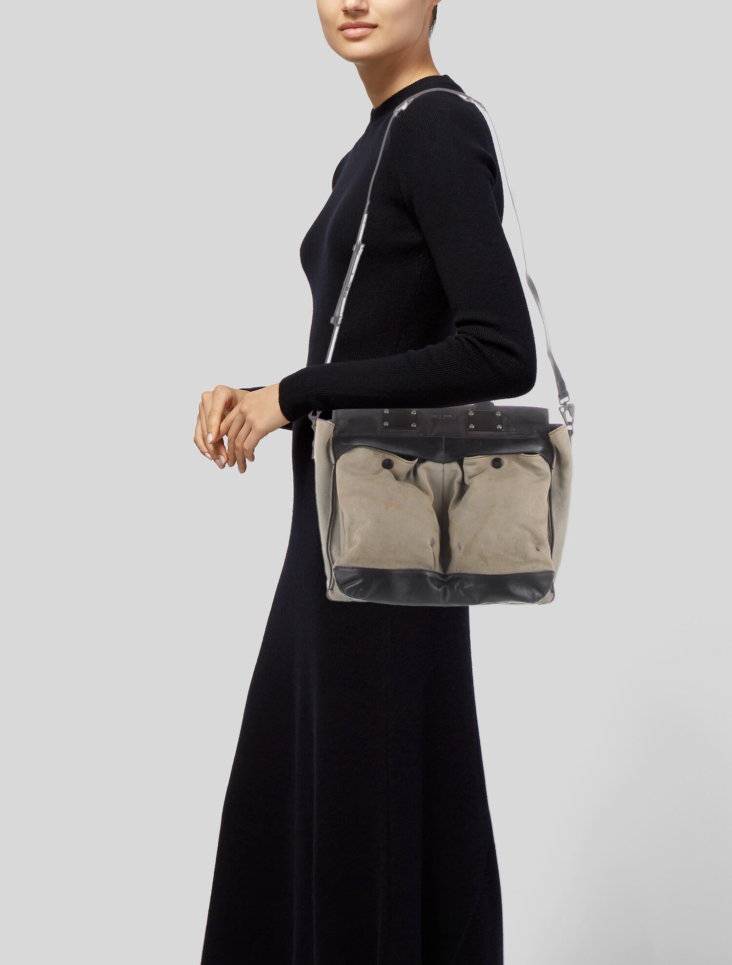 Rag & Bone Enfield Shoulder Bag Black Shoulder Bags, Handbags