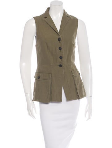 Rag & Bone Notched Lapels Fitted Vest