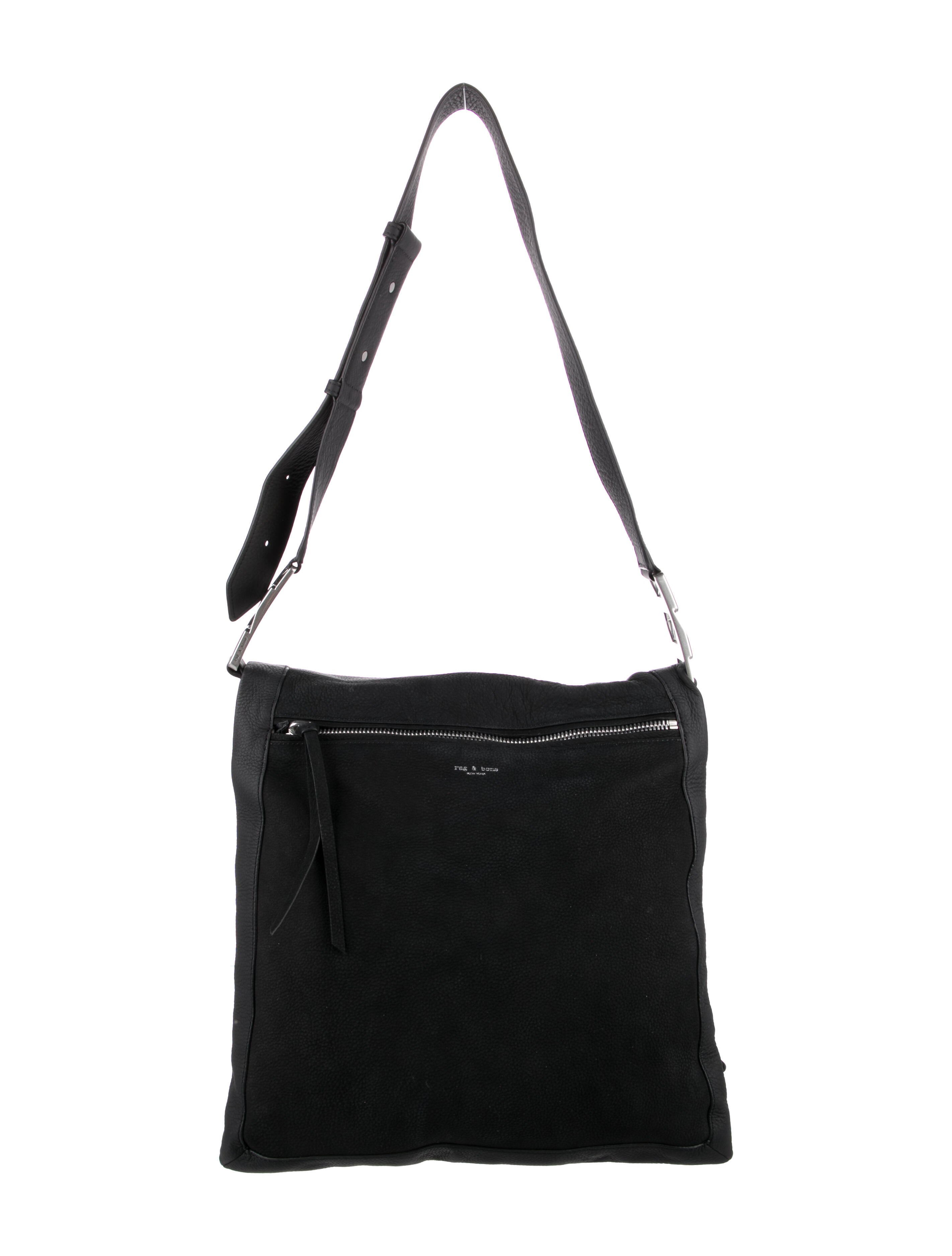 Rag & Bone Large Leather Crossbody Bag Black Crossbody Bags, Handbags