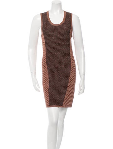 Rag & Bone Metallic Knit Dress