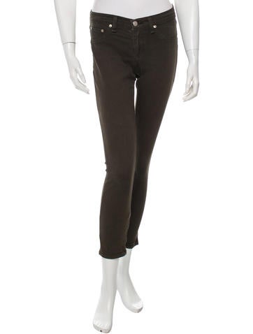 Rag & Bone High-Rise Skinny Jeans