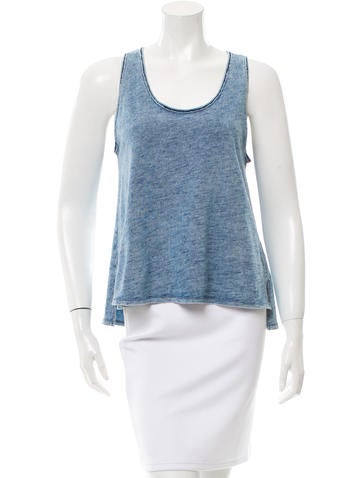 Rag & Bone Scoop Neck Sleeveless Top