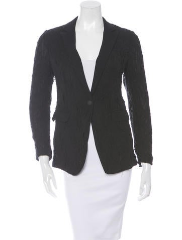 Rag & Bone Lace Notch Lapel Blazer