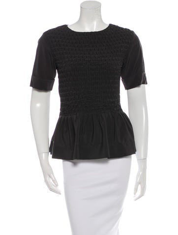 Rag & Bone Silk Textured Top