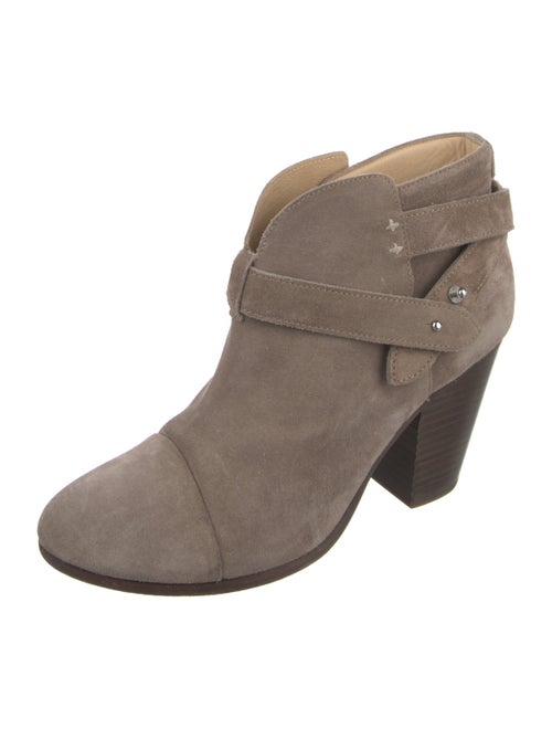 Rag & Bone Suede Moto Boots
