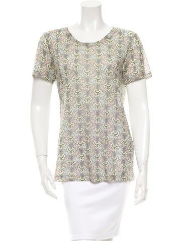 Rag & Bone Printed Short Sleeve T-Shirt