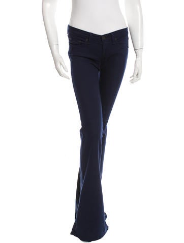 Rag & Bone Flared Low-Rise Jeans