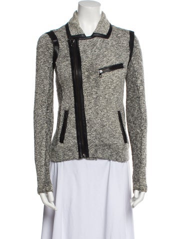 Rag & Bone Jackets Tweed Pattern Biker Jacket XS