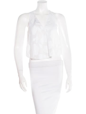 Rag & Bone Floral Crop Top