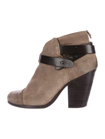 Rag & Bone Suede Harrow Ankle Boots