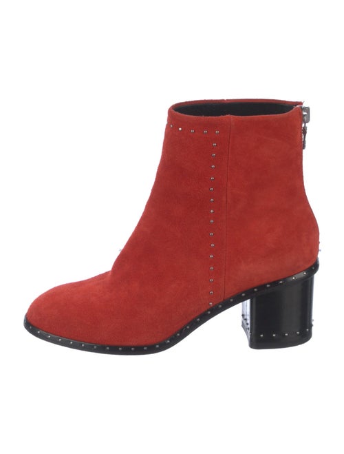 Rag & Bone Suede Studded Accents Boots