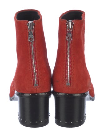 Rag & Bone Suede Studded Accents Boots
