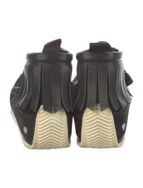 Rag & Bone Suede Fringe Trim Accent Boots