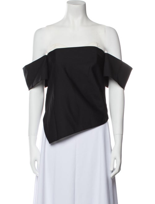 Rag & Bone Off-The-Shoulder Short Sleeve Top