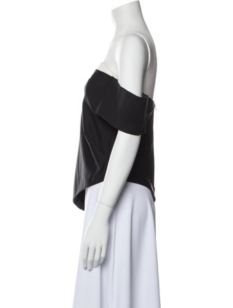 Rag & Bone Off-The-Shoulder Short Sleeve Top