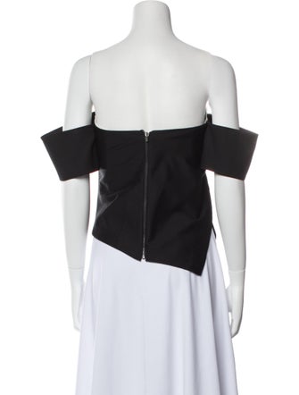 Rag & Bone Off-The-Shoulder Short Sleeve Top