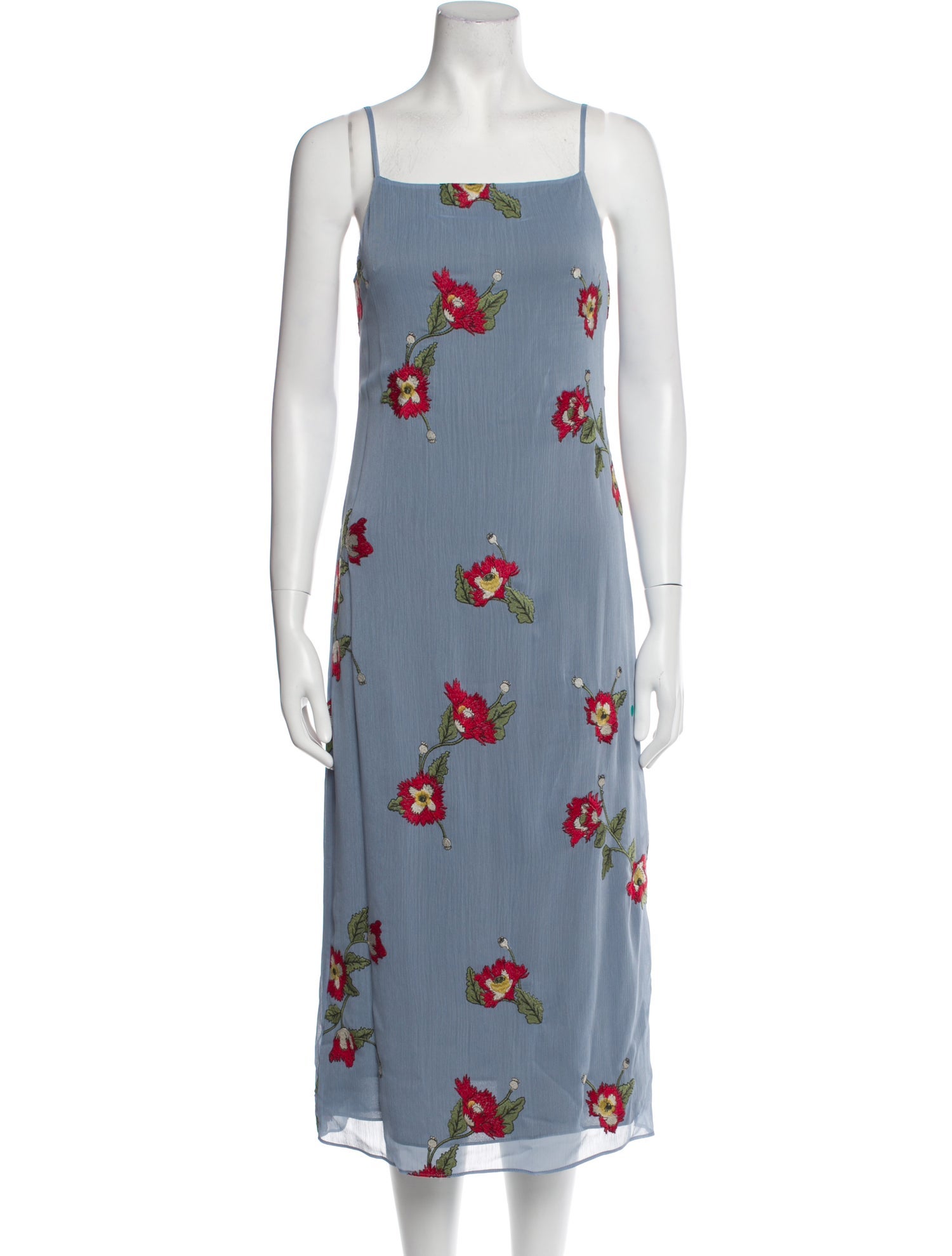 Rag & Bone Floral Print Long Dress
