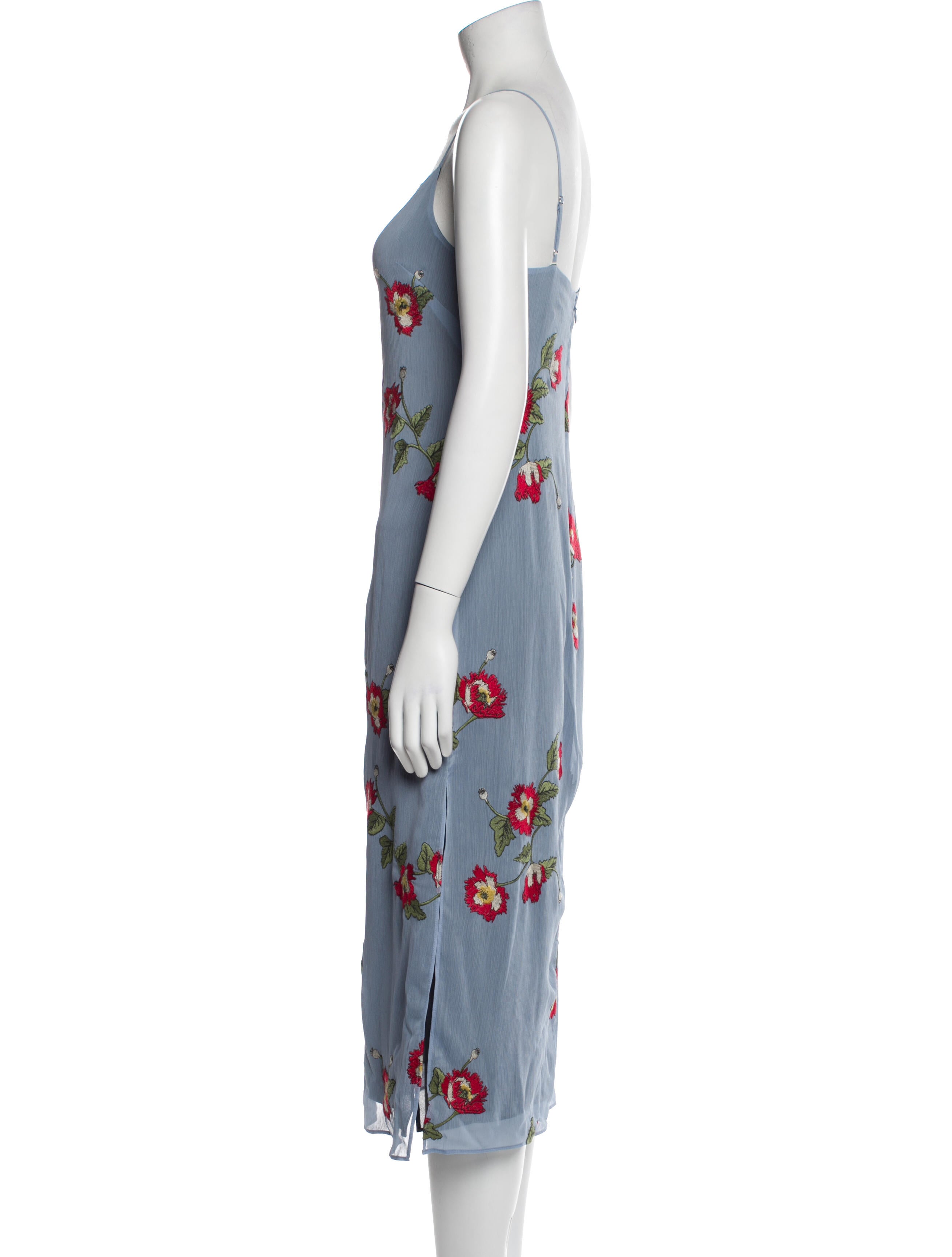 Rag & Bone Floral Print Long Dress w/ Tags