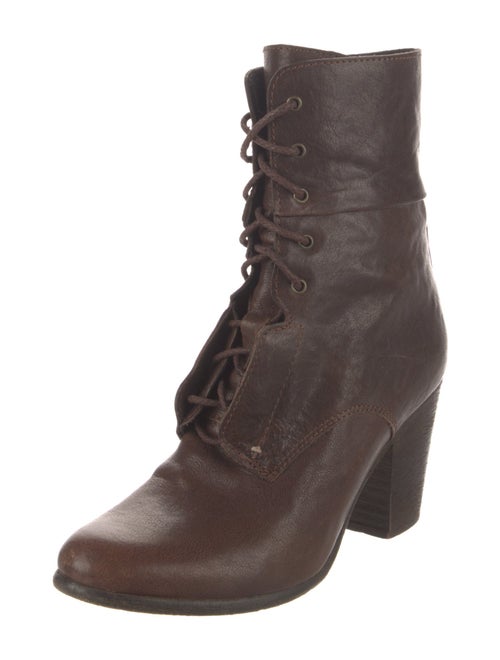 Rag & Bone Leather Lace-Up Boots
