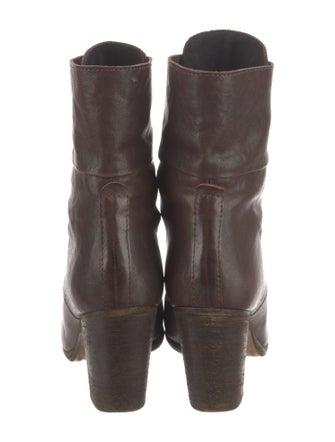 Rag & Bone Leather Lace-Up Boots
