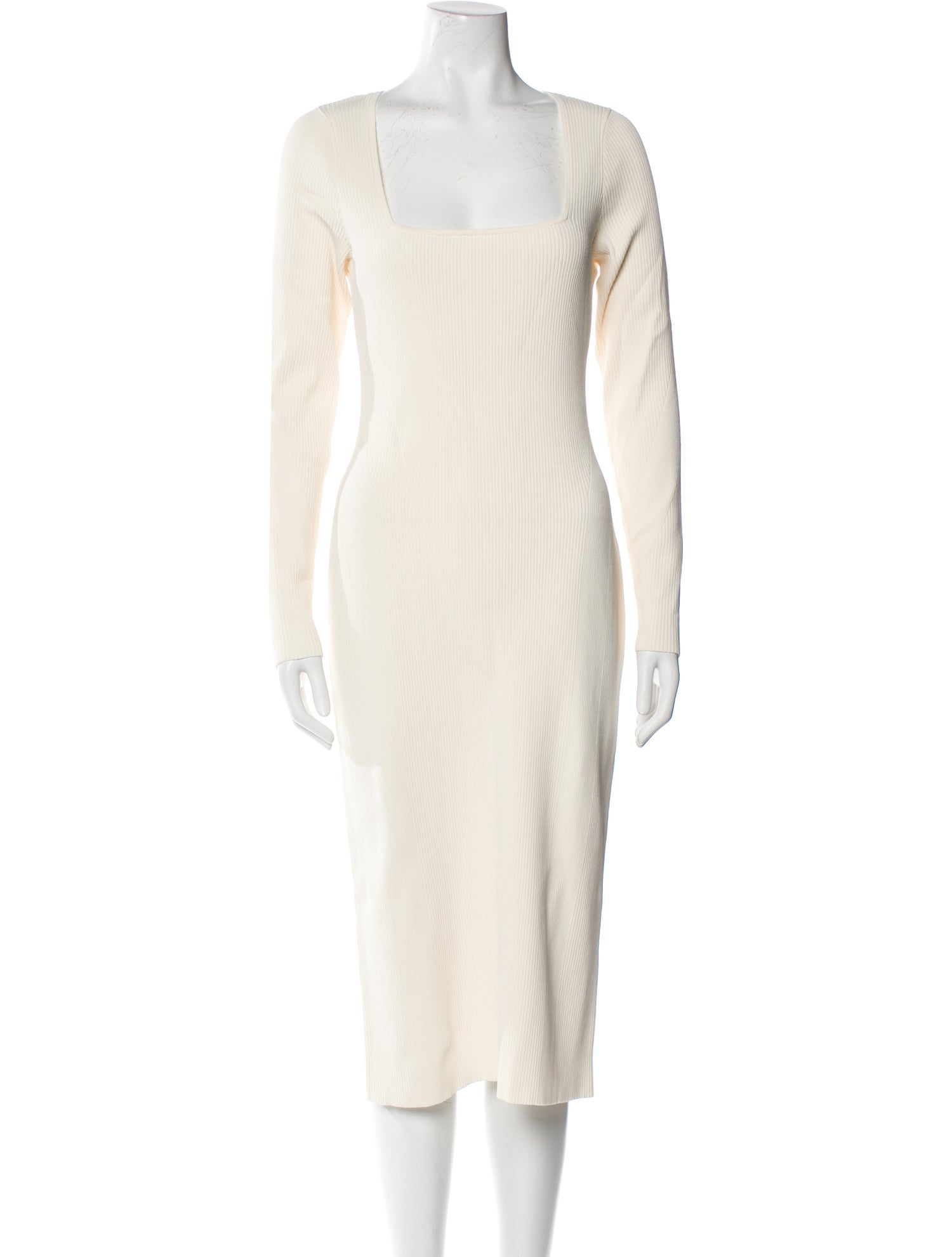 Rag & Bone Square Neckline Midi Length Dress