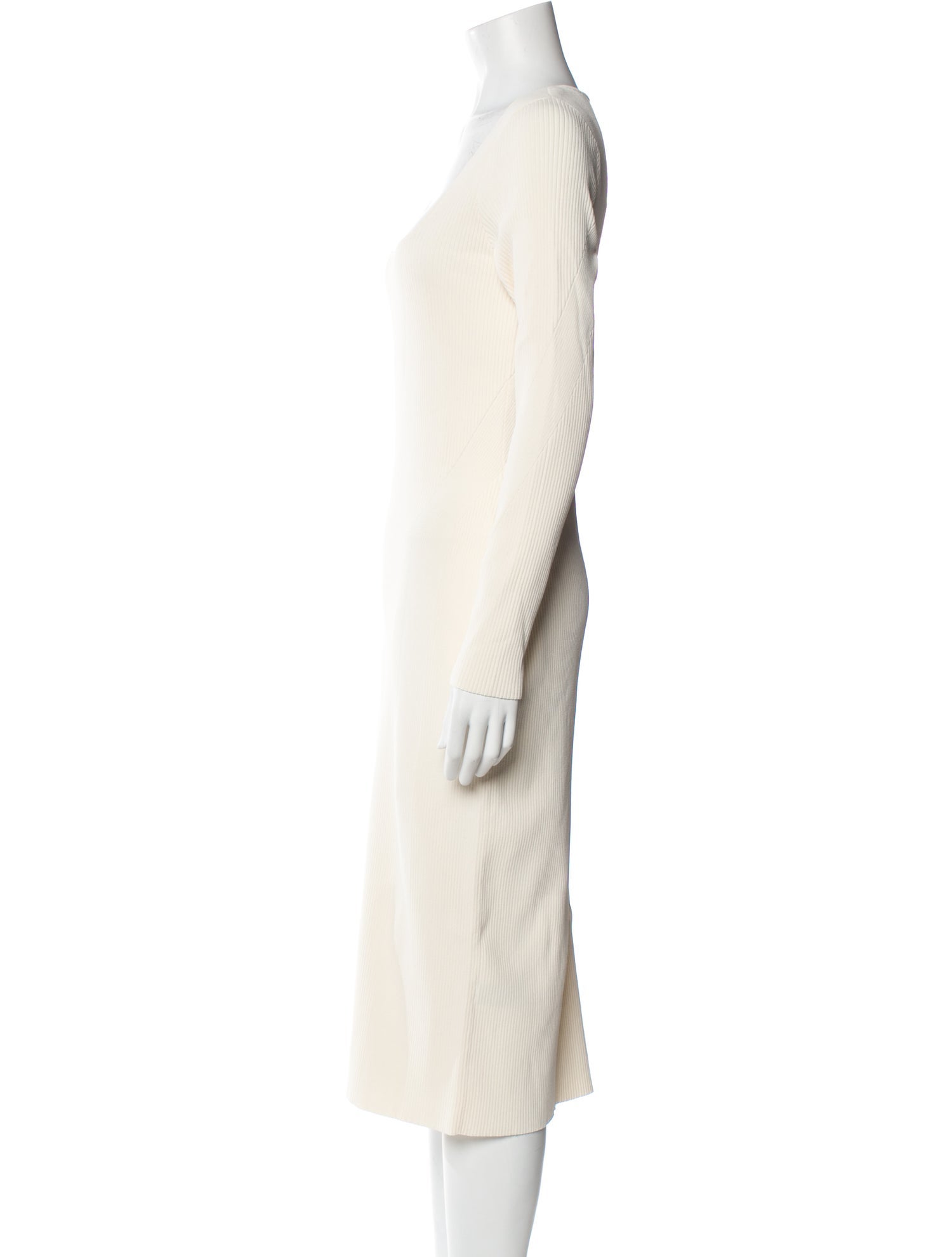 Rag & Bone Square Neckline Midi Length Dress