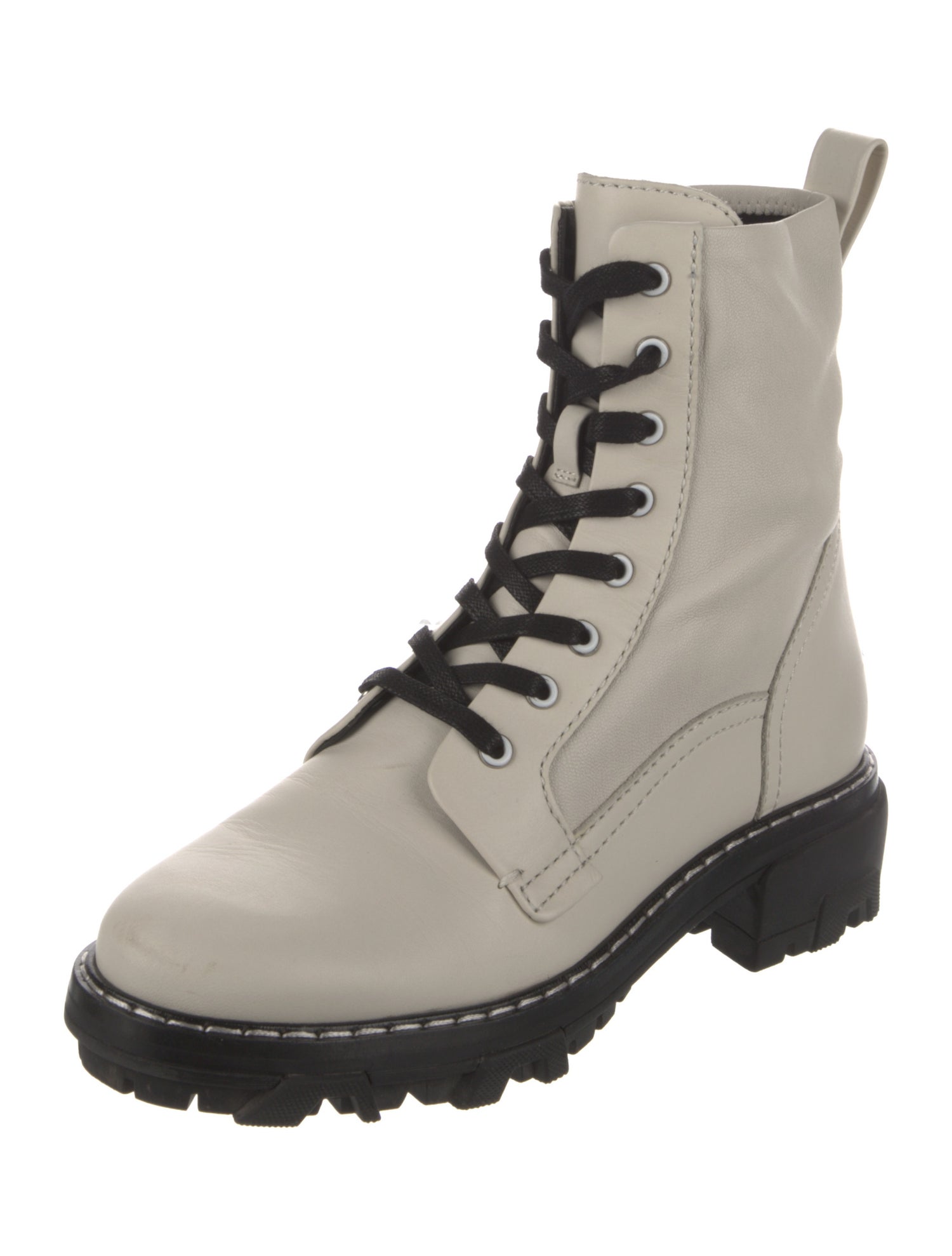 Rag & Bone Leather Combat Boots