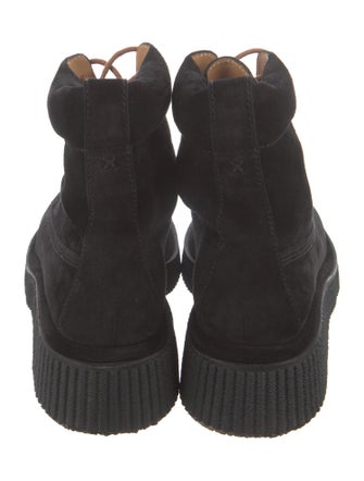 Rag & Bone Suede Combat Boots