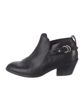 Rag & Bone Leather Moto Boots
