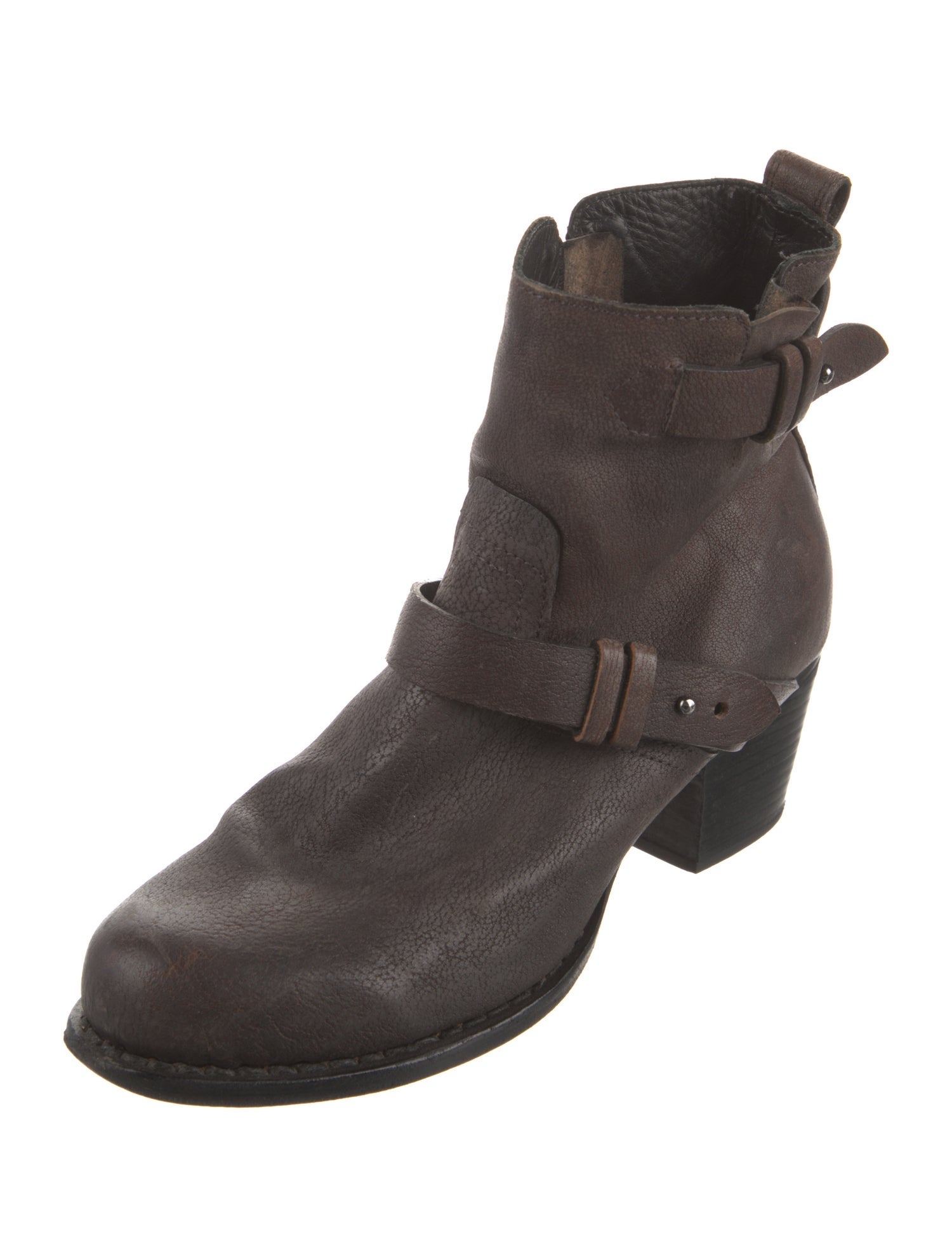 Rag & Bone Leather Moto Boots