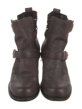 Rag & Bone Leather Moto Boots