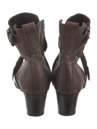 Rag & Bone Leather Moto Boots