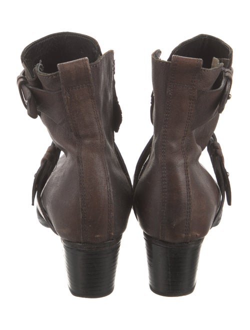 Rag & Bone Leather Moto Boots